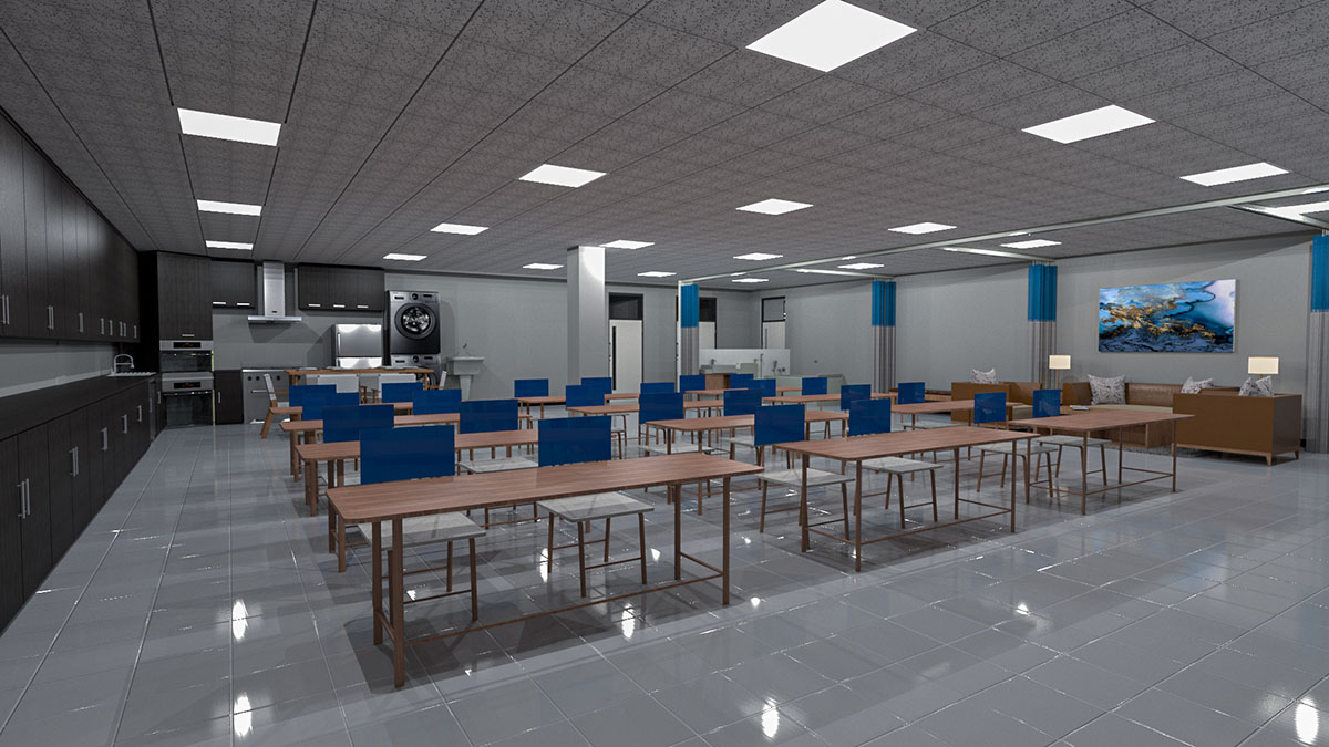 architectural rendering of Occupational Therapy Assisting lab