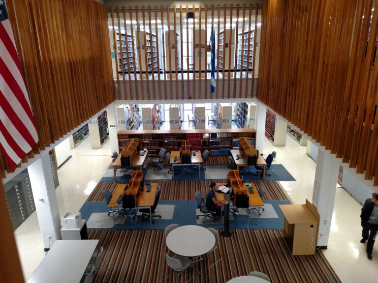 library atrium